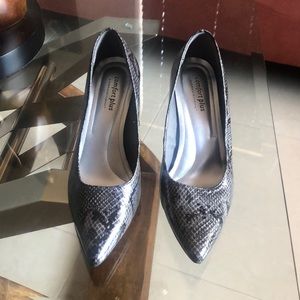 Comfort plus snake heels